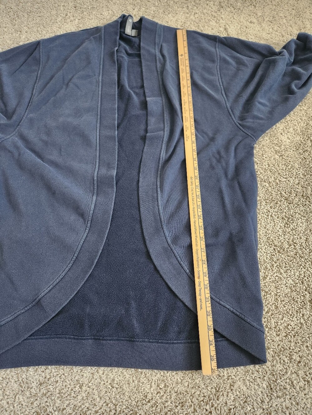 Sweaty Betty Cora Longline Cardigan Size 6 - Picture 7 of 7